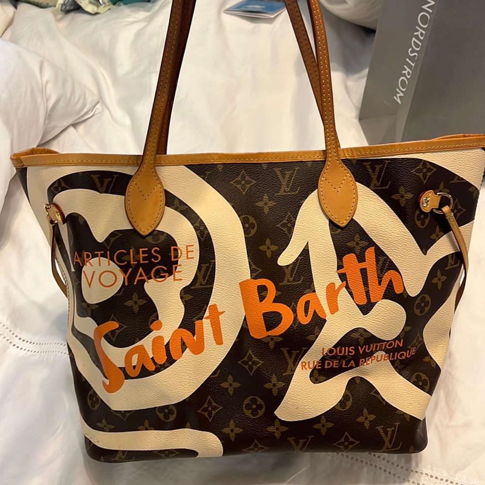 Limited Edition Saint Barth Never Full Monogram Louis Vuitton